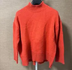 collage GallardaGalante ハイネックニット　オレンジ