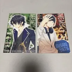 ARIA 特典　付録　ポストカード　伏見猿比古　八田美咲　K メモレ