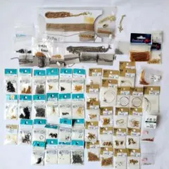アクセサリー金具類まとめセット(22KGPピアス含む）