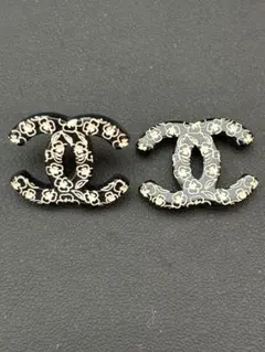 は*つ様 CHANEL フラワーパターン ピアス