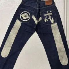 希少‼️エヴィス ダークデニム ピンクデザイン　32✖️32 2025年最新】EVISU 大黒 ピンクの人気アイテム - メルカリ