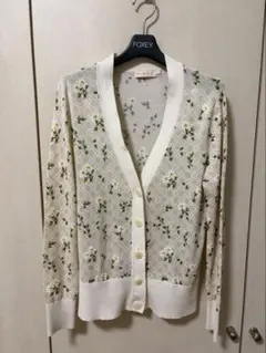 TORY BURCH 花柄 カーディガン XSのサムネイル