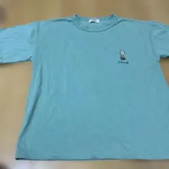 Tシャツ　半袖　スヌーピー ピーナッツ　155cm 薄緑のサムネイル