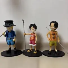 ワンピース ルフィ エース サンジ ロビン ハンコック 幼少期フィギュア 