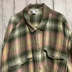 OLD NAVY チェック柄ネルシャツ 4X/フランネルアメカジ
