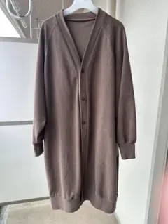 【新品未使用journal standard luxe】パイルカーデブラウンのサムネイル