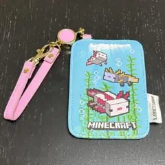 新品☆マイクラ Minecraft リール付きパスケース マインクラフト