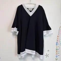 ユナイテッドアローズ　Vネック ニットチュニックのサムネイル