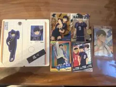 【セット】ハイキュー!! 影山飛雄 烏野高校 トレカ ステッカー