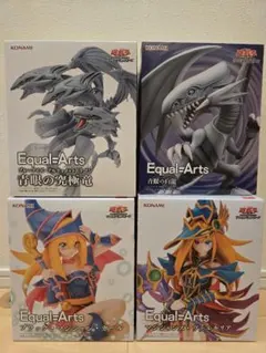 遊戯王 Equal Arts　フィギュア4種