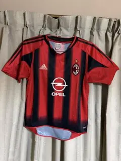 ACミラン adidas シャツ 赤黒