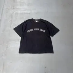90s Calvin klein USA製 ロゴ　刺繍　フェード　半袖　tシャツ