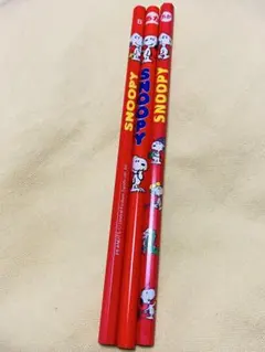 スヌーピー 赤い鉛筆 3本セット