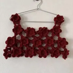 doublet ダブレット キャロット クロッシェ ベスト 26ss - メルカリ