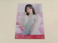野口衣織 生写真 ラブソングに襲われる MV衣装 ピンクニット衣装
