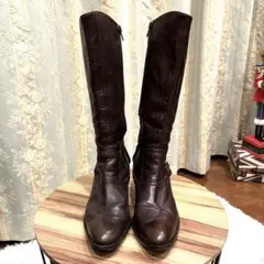 ✨希少✨BALTARINI バルタリーニ ロングブーツ レザー 茶色 26cm