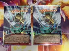 遊戯王　ハネクリボーサバティエルLV10 オーバーフレーム　プリズマ　2枚