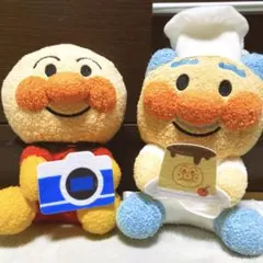 それいけ！アンパンマン　ころふわカフェぬいぐるみ 2種　ジャムおじさん