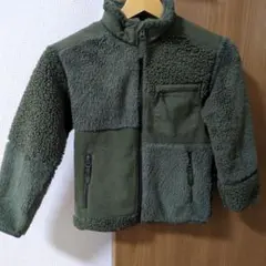 ユニクロ　エンジニアードガーメンツ　オリーブグリーン フリースジャケット