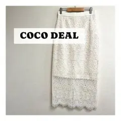 COCO DEAL ココディール タイトスカート レーススカート 美品 キレイめのサムネイル