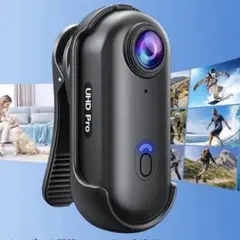 アクションカメラ 4K 本体　ウェアラブルカメラ ボディカメラ IP68 防水