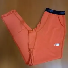 【新品】New Balance オレンジ ジュニア インナータイツ 160cm