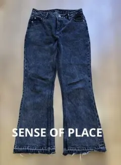 SENSE OF PLACE センスオブプレイス デニムパンツ カットオフ