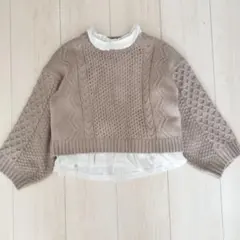 キッズ　ニット　セット