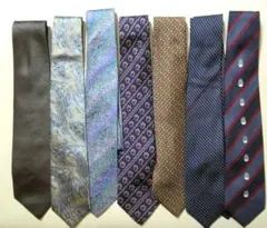 ネクタイ 7本セット 多様なデザイン