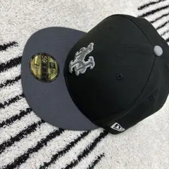 New Era 59FIFTY キャップ ブラック/グレー 7 1/4