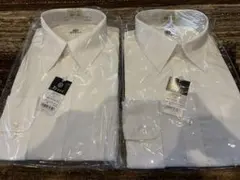 新品未開封品　XEBEC 長袖ワイシャツ ドレスシャツ Mサイズ　2着セット
