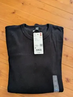 UNIQLOソフトクルーネックT ブラック