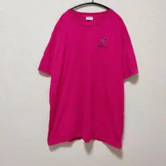 マークアンドロナ モックネックシャツ 半袖 ピンク メンズ サイズ46
