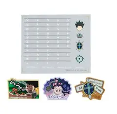 ハンターハンター　一番くじ　K賞　クリアステッカー＆フレークシール　ゴン