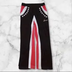 24karats ジャージパンツ 星柄 （M）ストリート EXILE 黒 赤