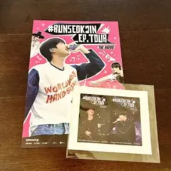 BTS ジン　RUNSEOKJIN 第4段　オリジナルステッカー　入場者特典