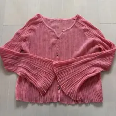 SeaRoomlynn シアーランダムRIBショートカーデのサムネイル
