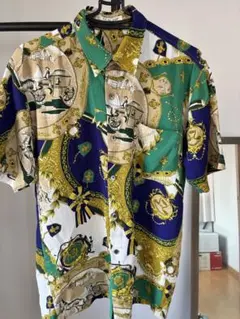 L.UOMO 柄シャツ 多色プリント