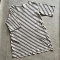 ORCIVAL ボーダー　チュニック 五分袖 ストライプ　春服　体型カバーのサムネイル