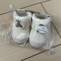 Polo ベビー靴下 9cm-11cm 犬の刺繍