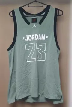 JORDAN 23 タンクトップ グリーン ウィメンズL