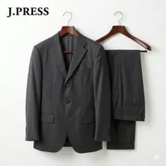 美品 Y2K J.PRESS 春夏 セットアップスーツ 日本製 灰 M YA5のサムネイル