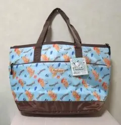 新品　日焼け　ポチャッコ　サンリオ　保冷トートバッグ　エコバッグ　大容量　15L
