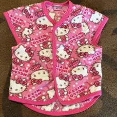 HELLO KITTY フリーススリーパー ピンク80