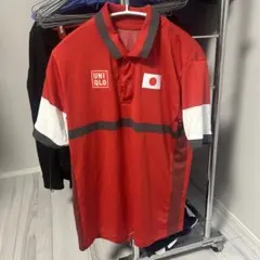 【UNIQLO】ユニクロ　錦織圭選手モデル　テニスウェアポロシャツ　サイズＳ
