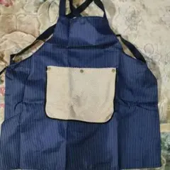 ストライプデザインエプロン