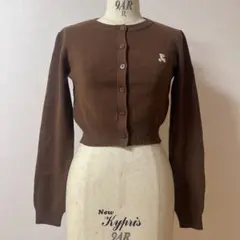 【やぐ様】Rest&Recreationカーディガン　ブラウン
