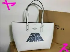本革レザー スターウォーズ トートバッグ(F89036) COACH
