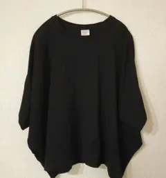 zootie ドルマンスリーブ　カットソー　Tシャツ　ブラックのサムネイル