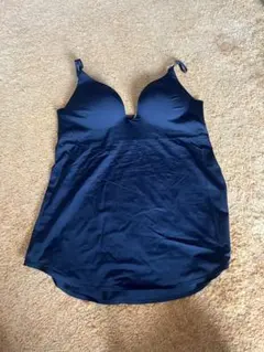 ユニクロ UNIQLO マメクロゴウチ ブラトップキャミソール Mネイビー